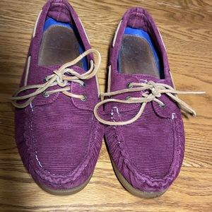 Corduroy sperrys